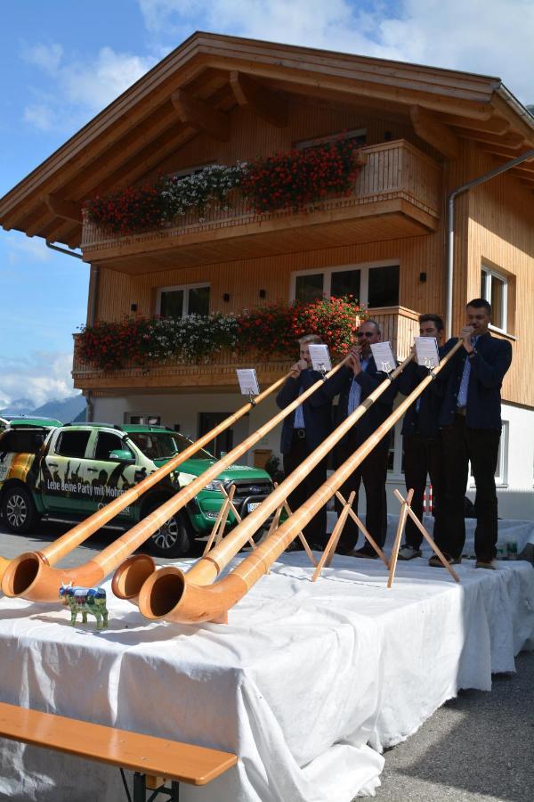 Pension Alpenblick Steeg Bagian luar foto