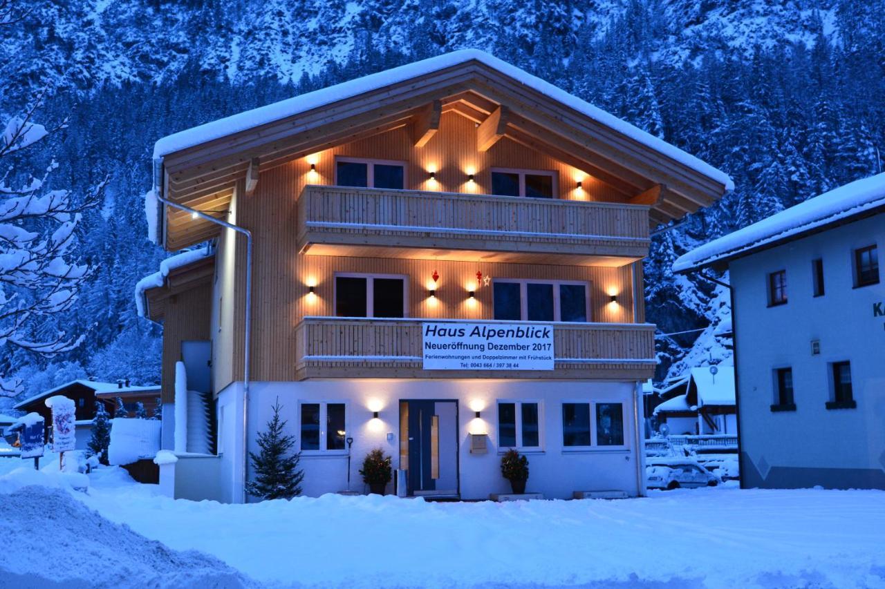 Pension Alpenblick Steeg Bagian luar foto