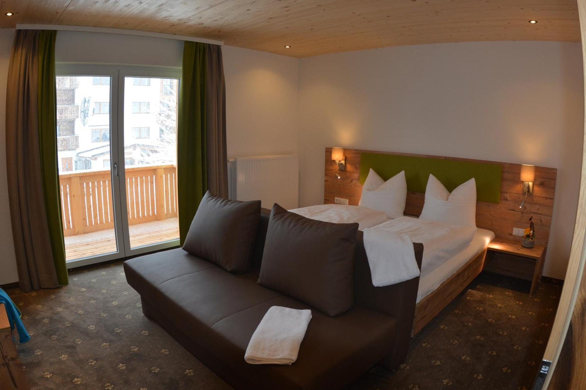 Pension Alpenblick Steeg Bagian luar foto